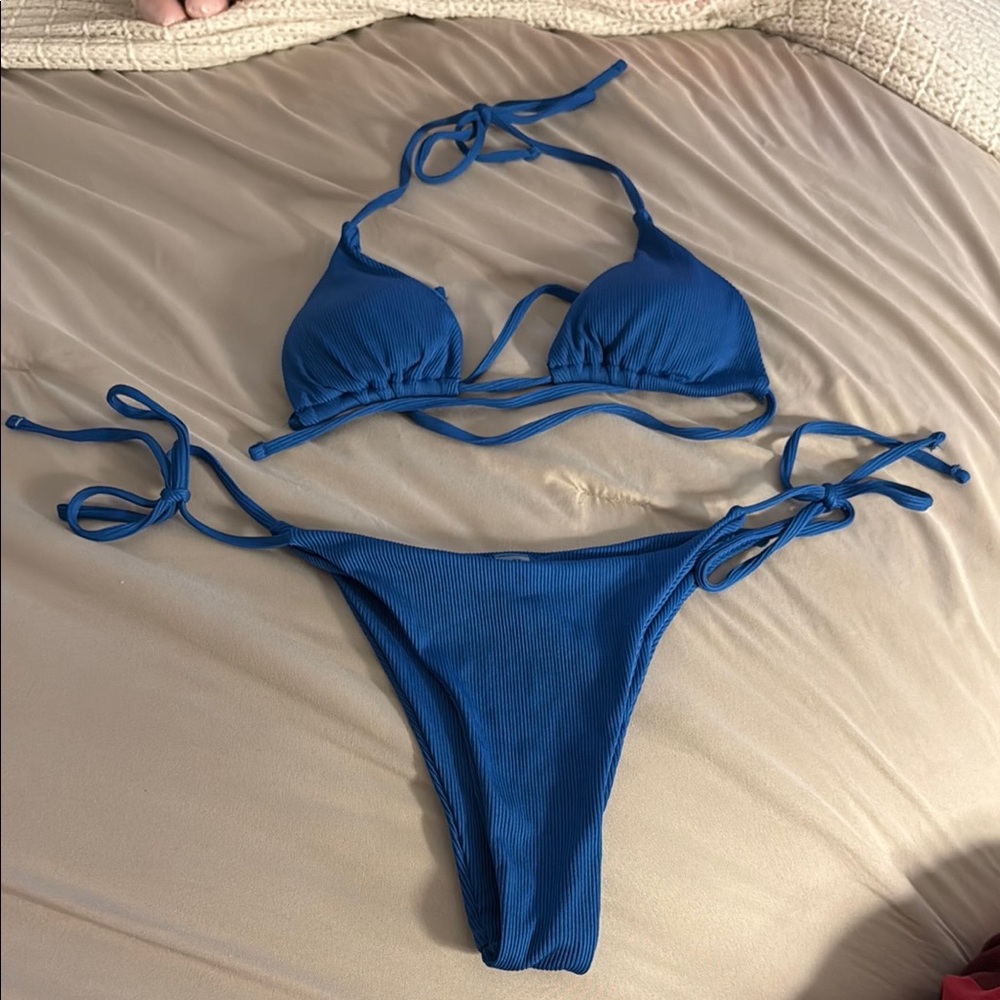 Blue Bikini Set